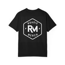 Load image into Gallery viewer, Roadie Merch Logo T‑Shirt — RM Hex Patch Graphic Tee