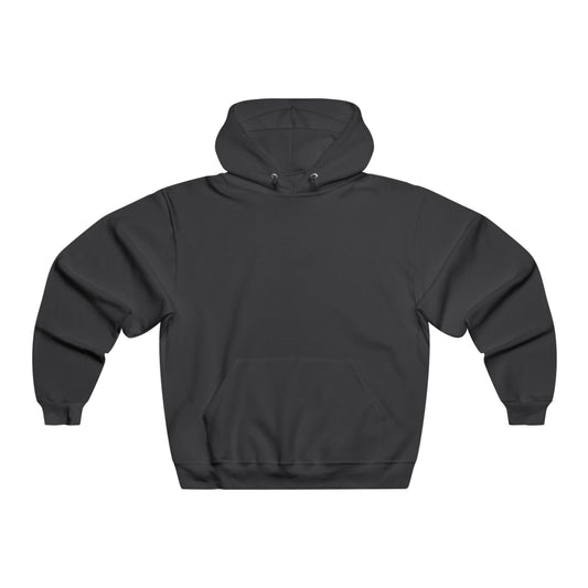 Front of the black Chain Motor Social Club pullover hoodie.